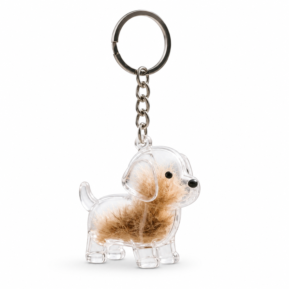 Llavero para Recuerdos Con el Pelo de tu Mascota