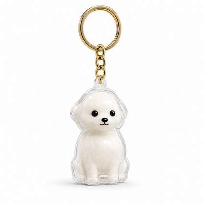 Llavero para Recuerdos Con el Pelo de tu Mascota